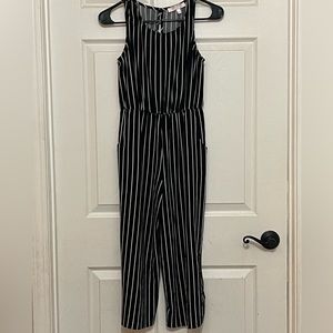 Moa Moa Girls Striped Jumper with pockets Size L